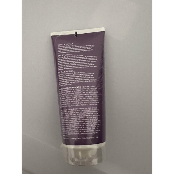 Mary Kay Berry & Vanilla Body Lotion 6.7 FL. OZ. Never Opened - Picture 2 of 2
